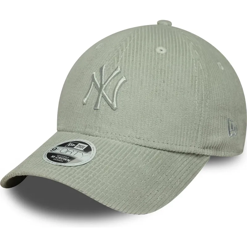 petten-gebogen-groen-verstelbare-band-claro-9forty-m-crown-pastel-cord-van-new-york-yankees-mlb-van-new-era petten-gebogen-groen-verstelbare-band-claro-9forty-m-crown-pastel-cord-van-new-york-yankees-mlb-van-new-era