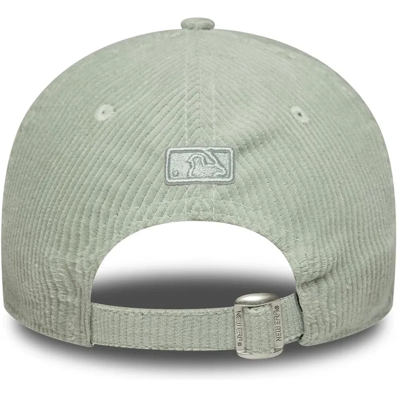 petten-gebogen-groen-verstelbare-band-claro-9forty-m-crown-pastel-cord-van-new-york-yankees-mlb-van-new-era petten-gebogen-groen-verstelbare-band-claro-9forty-m-crown-pastel-cord-van-new-york-yankees-mlb-van-new-era