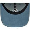 cappellino-curvo-blu-regolabile-da-donna-9twenty-denim-stitch-dei-new-york-yankees-mlb-di-new-era