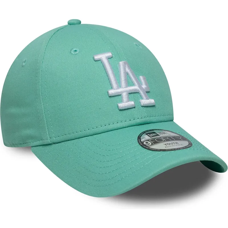 petten-gebogen-groen-verstelbare-band-voor-kinderen-9forty-league-essential-van-los-angeles-dodgers-mlb-van-new-era petten-gebogen-groen-verstelbare-band-voor-kinderen-9forty-league-essential-van-los-angeles-dodgers-mlb-van-new-era