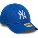 cappellino-curvo-blu-regolabile-per-bambino-piccolo-9forty-league-essential-dei-new-york-yankees-mlb-di-new-era