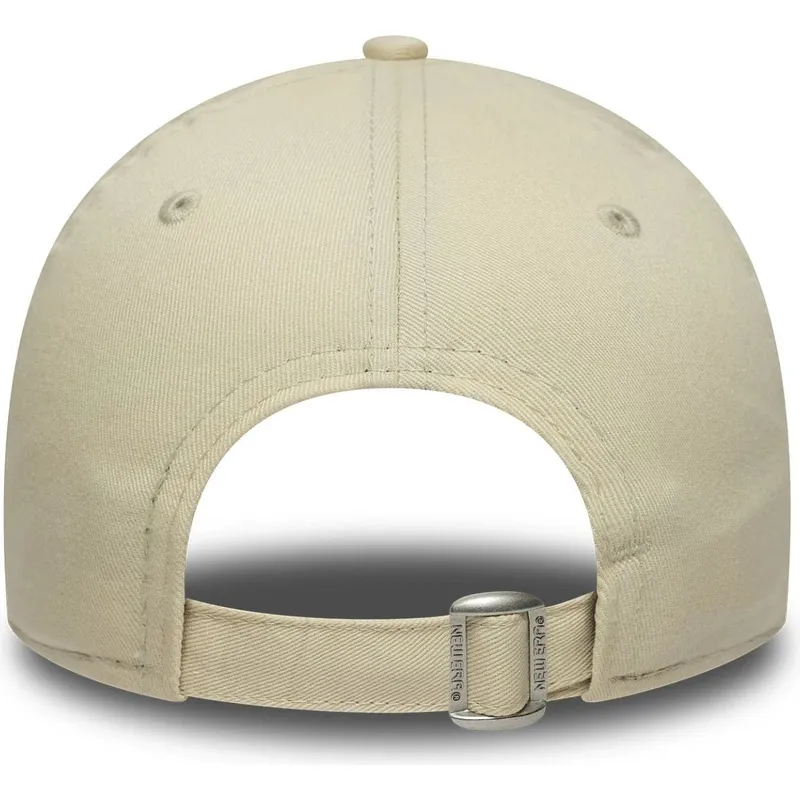 petten-gebogen-beige-verstelbaar-voor-kinderen-9forty-fruit-icon-van-new-york-yankees-mlb-van-new-era