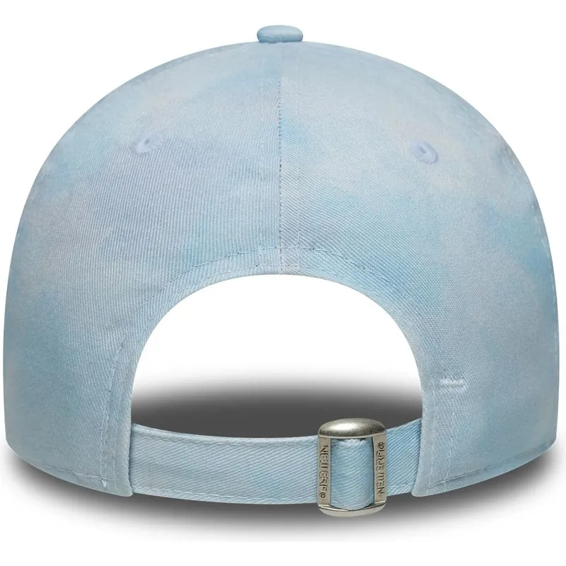 petten-gebogen-blauw-verstelbare-band-voor-kinderen-9twenty-tie-dye-van-new-york-yankees-mlb-van-new-era
