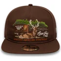 petten-plat-bruin-verstelbare-band-19twenty-van-new-era