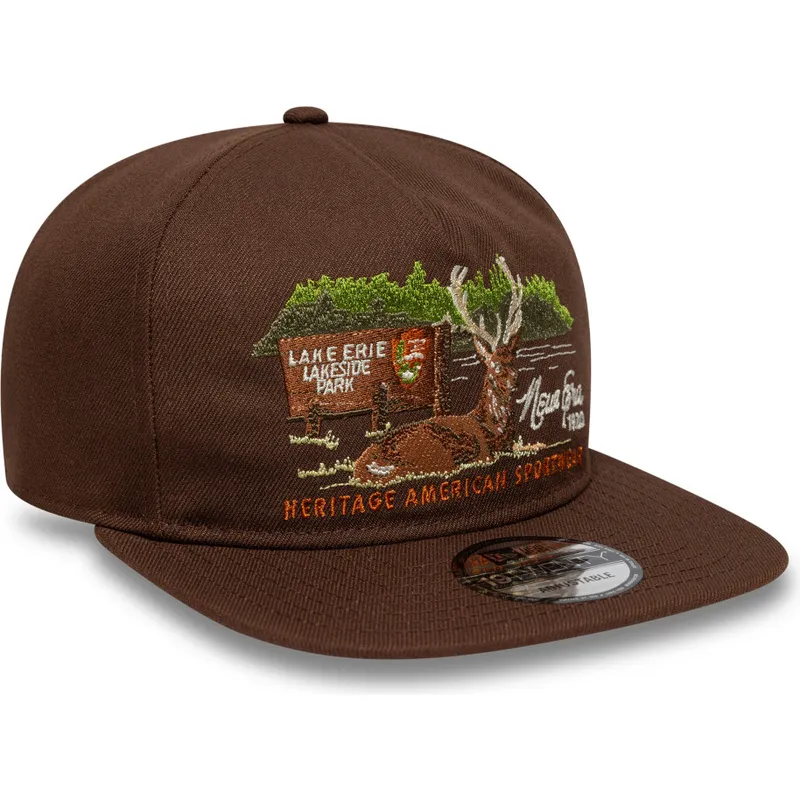 brazowa-regulowana-czapka-z-daszkiem-19twenty-outdoor-graphic-new-era