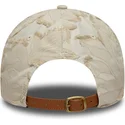 cappellino-curvo-beige-regolabile-con-logo-beige-9twenty-img-floral-di-new-york-yankees-mlb-di-new-era
