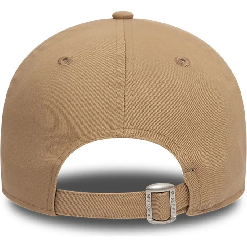 petten-gebogen-bruin-verstelbare-band-claro-9twenty-league-essential-van-new-york-yankees-mlb-van-new-era