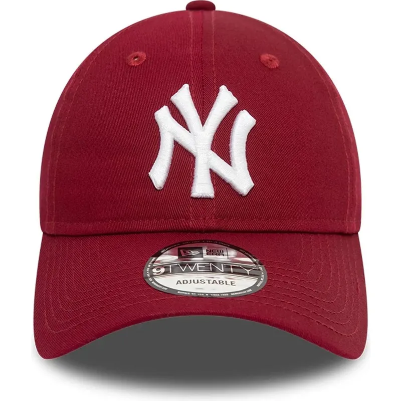petten-gebogen-rood-verstelbaar-9twenty-league-essential-van-new-york-yankees-mlb-van-new-era petten-gebogen-rood-verstelbaar-9twenty-league-essential-van-new-york-yankees-mlb-van-new-era