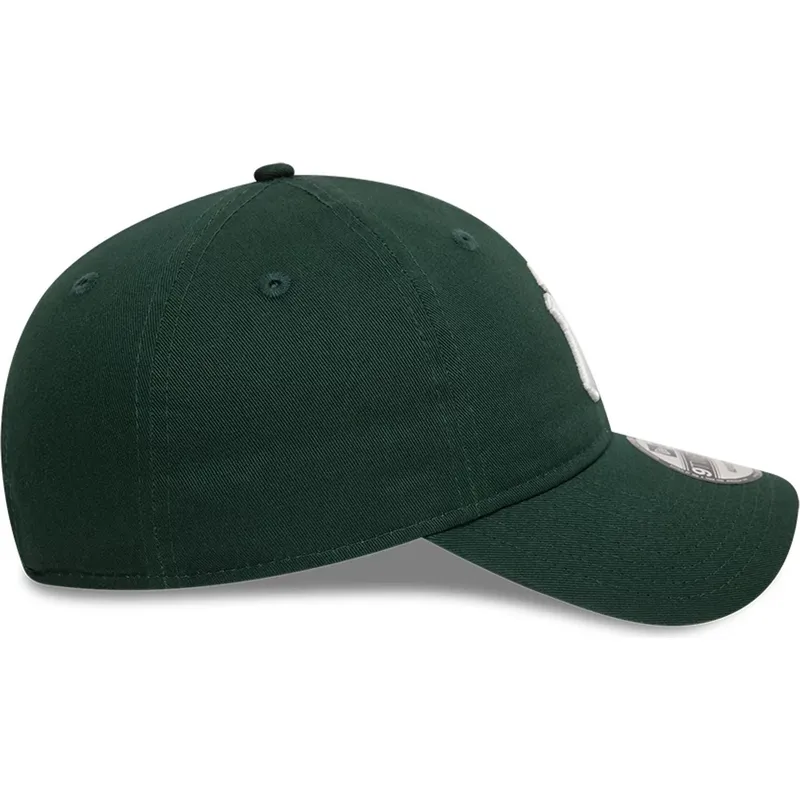 petten-gebogen-groen-verstelbare-band-9twenty-league-essential-van-new-york-yankees-mlb-van-new-era