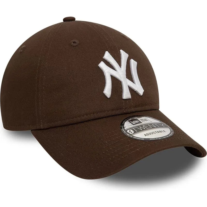 brun-bojd-justerbar-keps-9twenty-league-essential-fran-new-york-yankees-mlb-av-new-era
