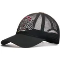petten-gebogen-zwart-snapback-1971-soaring-eagle-full-mesh-van-ed-hardy
