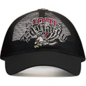 petten-gebogen-zwart-snapback-1971-soaring-eagle-full-mesh-van-ed-hardy