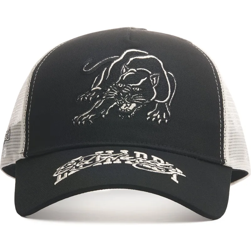gorra-trucker-negra-contrast-stitch-panther-graphic-de-ed-hardy