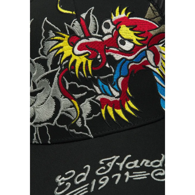 trucker-dragon-and-roses-graphic-ed-hardy