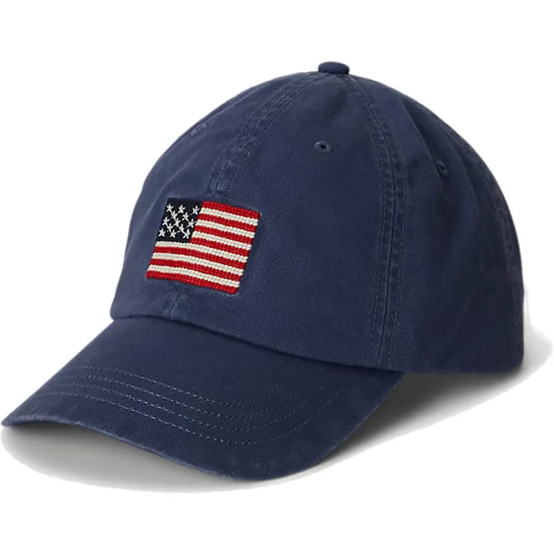 cap-gebogen-navy-blue-adjustable-strap-van-polo-ralph-lauren