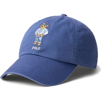 Cap gebogen navy blue adjustable strap van Polo Ralph Lauren