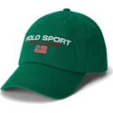 petten-gebogen-groen-verstelbaar-sport-twill-van-polo-ralph-lauren