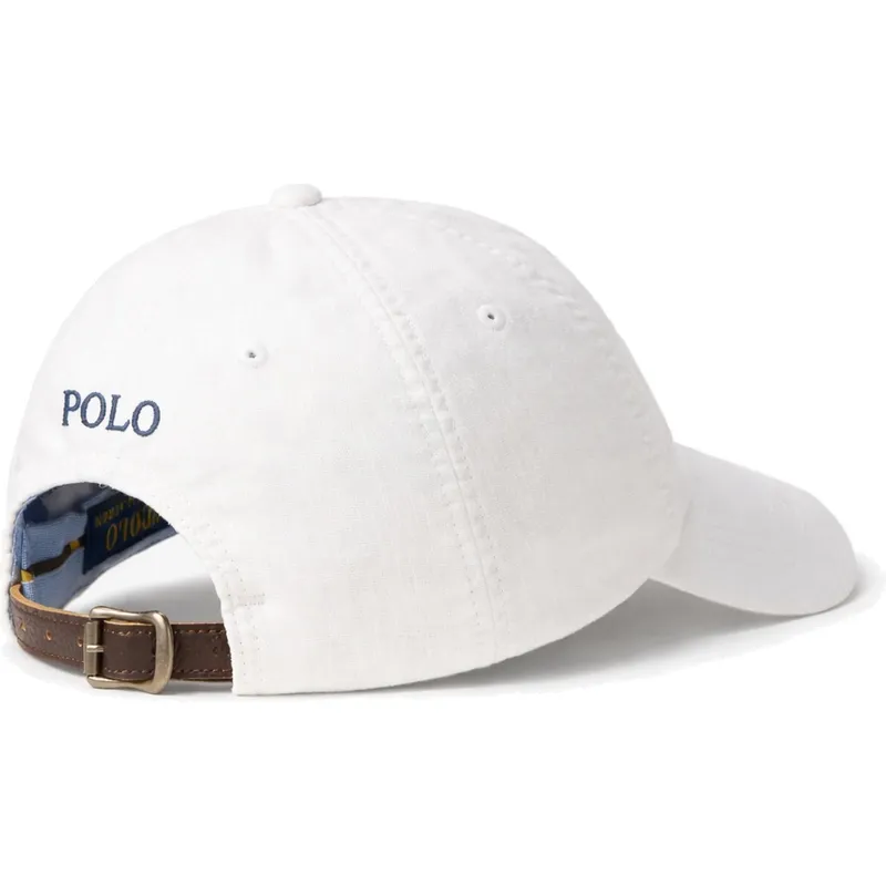 cappellino-curvo-bianco-regolabile-linen-di-polo-ralph-lauren