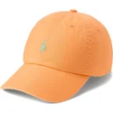 petten-gebogen-oranje-verstelbare-band-van-polo-ralph-lauren