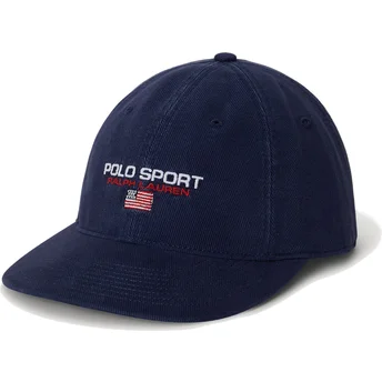 Petten gebogen marineblauw verstelbare band van Polo Ralph Lauren