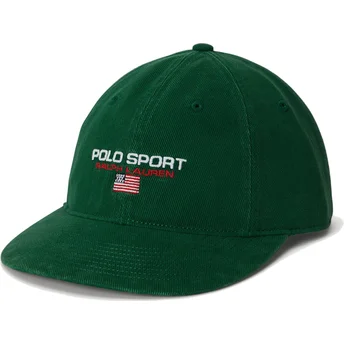 Petten gebogen groen verstelbare band van Polo Ralph Lauren