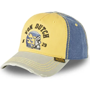 Petten gebogen multicolor verstelbare band van Von Dutch