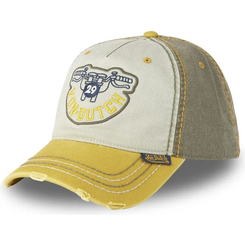 mehrfarbige-verstellbare-gebogene-kappe-retro13-von-von-dutch