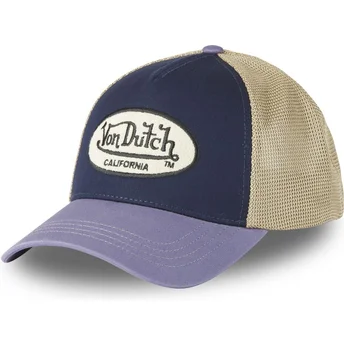 Petten gebogen meerkleurig snapback TERRY13 van Von Dutch