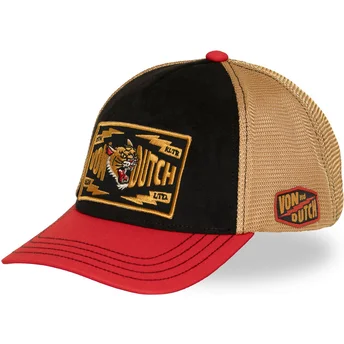 Petten gebogen multicolor snapback van Von Dutch