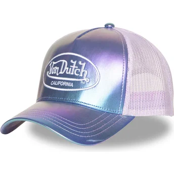Petten gebogen meerkleurig snapback CB HOLO van Von Dutch