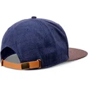 petten-plat-marineblauw-verstelbaar-glencheck-van-djinns