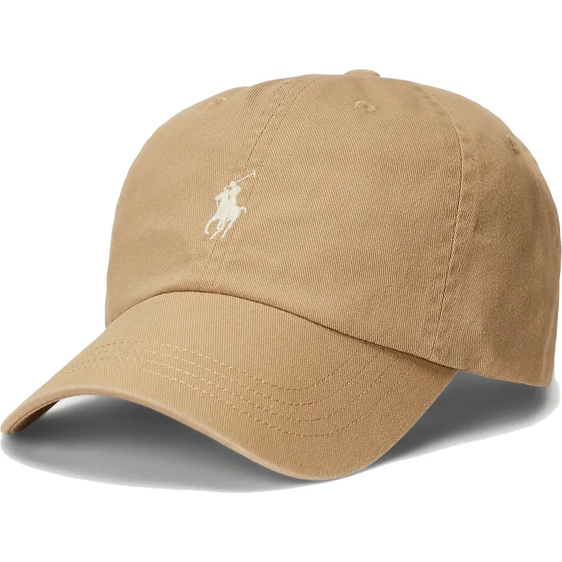 petten-gebogen-bruin-verstelbaar-cotton-chino-classic-sport-van-polo-ralph-lauren