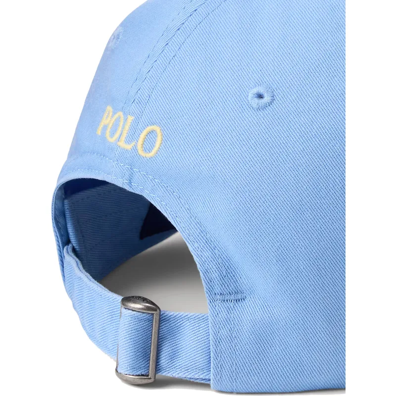 petten-gebogen-blauw-verstelbaar-cotton-chino-classic-sport-van-polo-ralph-lauren
