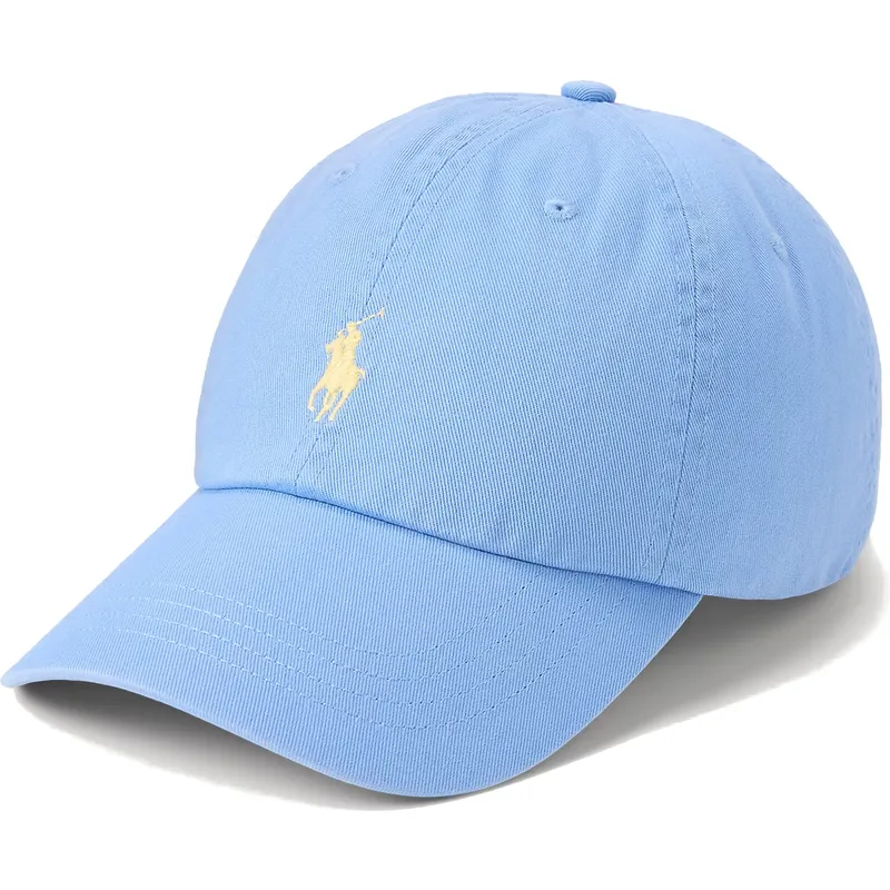 petten-gebogen-blauw-verstelbaar-cotton-chino-classic-sport-van-polo-ralph-lauren