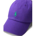 petten-gebogen-paars-verstelbare-band-cotton-chino-classic-sport-van-polo-ralph-lauren