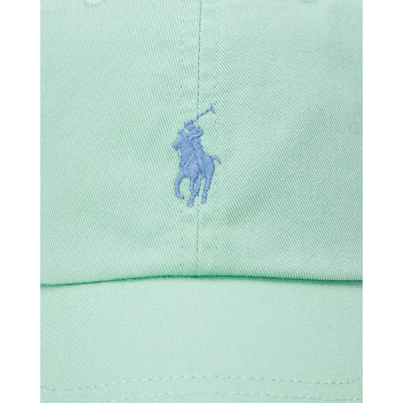 cappellino-curvo-verde-chiaro-regolabile-cotton-chino-classic-sport-di-polo-ralph-lauren
