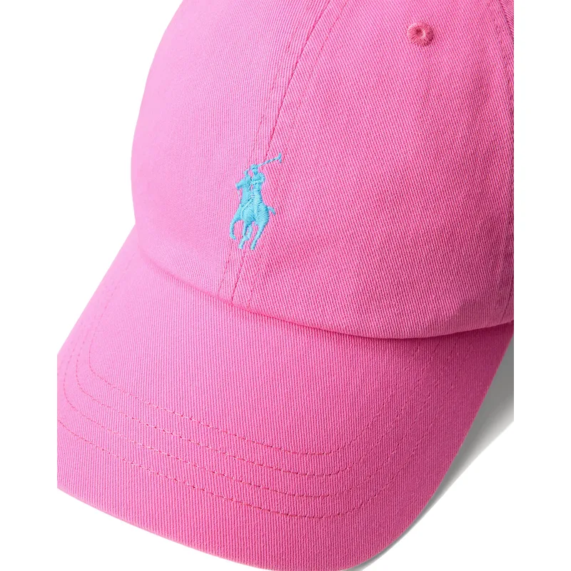 petten-gebogen-roze-verstelbare-band-cotton-chino-classic-sport-van-polo-ralph-lauren