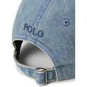petten-gebogen-blauw-verstelbaar-indigo-denim-van-polo-ralph-lauren
