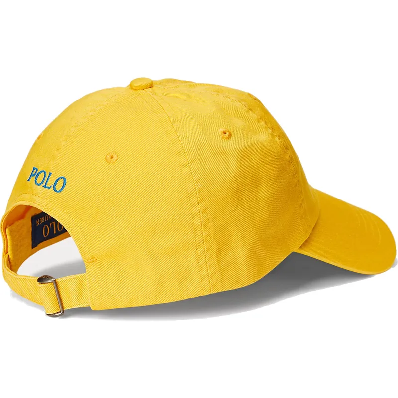 petten-gebogen-geel-verstelbaar-cotton-chino-classic-sport-van-polo-ralph-lauren