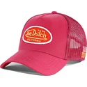 petten-gebogen-roze-snapback-poly13-van-von-dutch