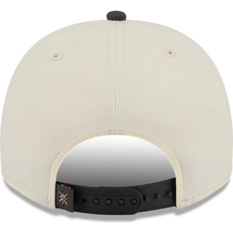 petten-gebogen-beige-snapback-9fifty-a-frame-classic-van-vegas-golden-knights-nhl-van-new-era