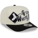 bojd-beige-och-svart-snapback-keps-9fifty-a-frame-classic-fran-chicago-white-sox-mlb-av-new-era