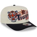 petten-gebogen-beige-snapback-9fifty-a-frame-classic-van-detroit-tigers-mlb-van-new-era