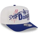 petten-gebogen-beige-snapback-9fifty-a-frame-classic-van-los-angeles-dodgers-mlb-van-new-era