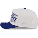 bezowo-niebieska-zakrzywiona-czapka-snapback-9fifty-a-frame-classic-los-angeles-dodgers-mlb-new-era
