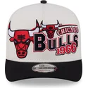 petten-gebogen-beige-snapback-9fifty-a-frame-classic-van-chicago-bulls-nba-van-new-era