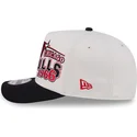 petten-gebogen-beige-snapback-9fifty-a-frame-classic-van-chicago-bulls-nba-van-new-era