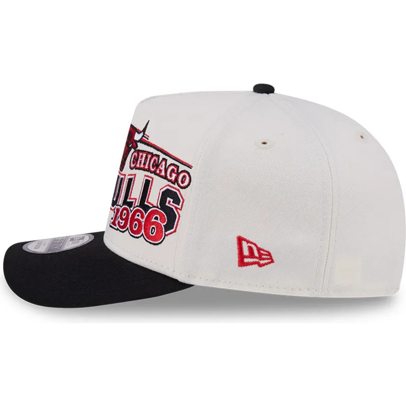 petten-gebogen-beige-snapback-9fifty-a-frame-classic-van-chicago-bulls-nba-van-new-era