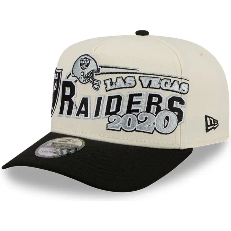petten-gebogen-beige-snapback-9fifty-a-frame-classic-van-las-vegas-raiders-nfl-van-new-era