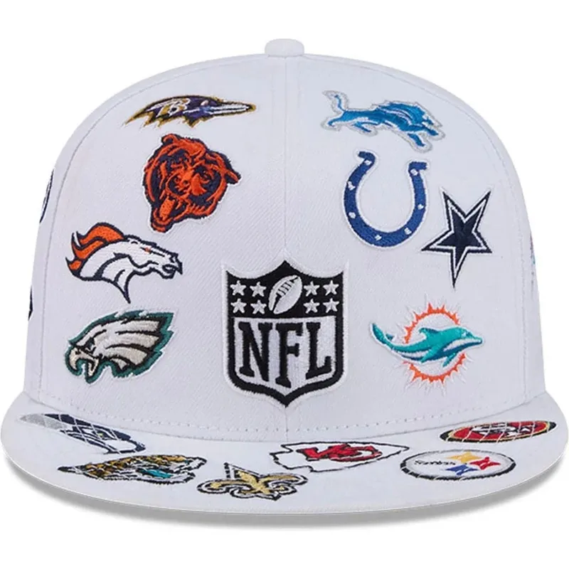 hvid-fitted-59fifty-all-over-nfl-flatcap-fra-new-era